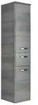 Xora Midischrank, Graphit, Holzwerkstoff, 3 F&auml;cher, 1 Schublade(n) Schubladen,