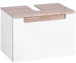 Held Waschbeckenunterschrank Held M&ouml;bel Siena, Wei&szlig;, Sonoma Eiche, Holzwerkstoff, 1