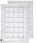 Billerbeck Vierjahreszeitendecke Alcando Duett, Wei&szlig;, Textil, 155x220 cm,