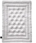 Billerbeck Ganzjahresdecke Brilliant Uno, Wei&szlig;, Textil, 155x220 cm,