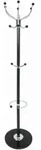 Carryhome Garderobenst&auml;nder, Schwarz, Chrom, Metall, Stein, 176 cm, integrierter