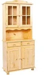 P & B Buffet, Natur, Holz, Kiefer, massiv, 3 F&auml;cher, 2 Schublade(n) Schubladen,