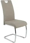 Carryhome Schwingstuhl, Cappuccino, Textil, Rundrohr, 43x98x59 cm, Lederauswahl, mit