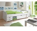 Livetastic Stauraumbett Ticaa 877406 Marlies, Wei&szlig;, Holz, Kiefer, massiv, 5