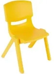 Bieco Spielwaren Kinderstuhl, Gelb, Kunststoff, 34x51.5x36 cm, Kinder- &