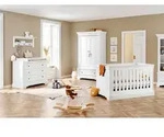 Pinolino Babyzimmer Pinolino Emilia, Wei&szlig;, Holzwerkstoff, 3-teilig, 1 F&auml;cher, 3
