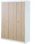 Roba Kleiderschrank, Wei&szlig;, Holzwerkstoff, Rechteckig, 131x190x52 cm, Kinder- &