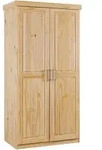 Mid.you Dreht&uuml;renschrank Interlink Leon, Kiefer, Holz, Kiefer, massiv, 1 F&auml;cher,