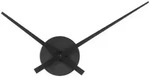 Karlsson Wanduhr Karlsson, Schwarz, Metall, 44x44x5 cm, Dekoration, Uhren,...