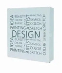 Schl&uuml;sselkasten, Wei&szlig;, Metall, 22x24x5 cm, Garderobe, Schl&uuml;sselboards & -k&auml;sten