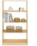 Idimex Standregal, Natur, Holz, Kiefer, Vintage, 80x136x30 cm, FSC Mix,...