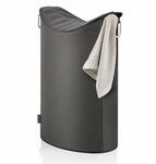 Blomus W&auml;schesammler Frisco, Anthrazit, Metall, Textil, 65 L, 45x67x28 cm,...