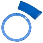 Homcom Randabdeckung,, Blau, Kunststoff, 366x366 cm, Outdoor Spielzeug