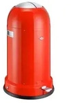 Wesco Abfalleimer, Hellrot, Metall, 33 L, 41x41x69 cm, K&uuml;chen, K&uuml;chenausstattung,