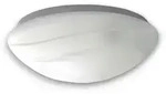 Niermann Deckenleuchte Nurglas-Leuchten, Wei&szlig;, Glas, rund,rund, 12 cm, Lampen &