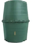 Garantia Top-Tank, Gr&uuml;n, Kunststoff, 1,300 L, 118x156x120 cm, Gartenzubeh&ouml;r,