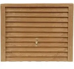 Garantia Y, Braun, Kunststoff, 350 L, 40x100x124 cm, Gartenzubeh&ouml;r, Gartenpflege