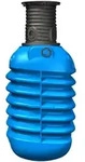 4rain Erdtank, Blau, Kunststoff, 2,500 L, 147x201x119 cm, Gartenzubeh&ouml;r,