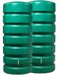 Garantia O, Gr&uuml;n, Kunststoff, 1,300 L, 60x192x165 cm, Gartenzubeh&ouml;r, Gartenpflege