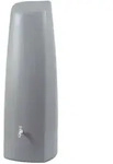 Garantia Wandtank, Grau, Kunststoff, 400 L, 60x180x60 cm, Gartenzubeh&ouml;r,