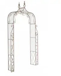 CLP Rosenbogen, Braun, Metall, 143x248x30 cm, Gartenzubeh&ouml;r, Gartendeko