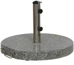 Siena Garden Sonnenschirmst&auml;nder, Grau, Silber, Metall, Stein, 50x6x50 cm,