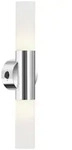 Briloner Badezimmer-Wandleuchte, Chrom, Kunststoff, 7.5x6x33 cm, Lampen &...