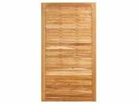 Zebra Gartentischplatte, Teak, Holz, Teakholz, rechteckig, 100x2.5x180 cm,