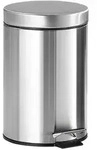 Kela Kosmetikeimer Monaco, Edelstahl, Kunststoff, 3 L, 17x25.5 cm, Badaccessoires,