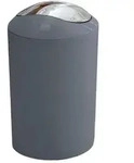 Kleine Wolke Kosmetikeimer Glossy, Anthrazit, Kunststoff, 5 L, 30 cm,...