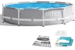 Pool, Grau, Textil, 305x76 cm, Freizeit, Pools und Wasserspa&szlig;, Pools