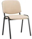 CLP Besucherstuhl, Creme, Metall, 53x83x53 cm, Arbeitszimmer, Besucherst&uuml;hle
