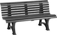 Modante GARTENBANK Graphit 150x80x64 cm