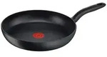 Tefal Allzweckpfanne, Schwarz, Metall, Rund, antihaftbeschichtet, Kochen, Pfannen