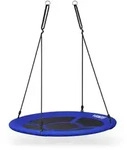 Relaxdays Nestschaukel, Mehrfarbig, Kunststoff, Metall, 110x150x110 cm, Gartenm&ouml;bel,