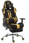 CLP Gamingstuhl, Gelb, Schwarz, Metall, 70x125x58 cm, Kinderzimmer & Jugendzimmer,