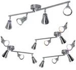 Led, Silber, Metall, F, 8x16x62.5 cm, Lampen & Leuchten, LED Beleuchtung,