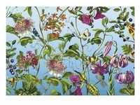 Komar Vliestapete Jardin, Mehrfarbig, Papier, Floral, 368x248 cm, Made in Germany,
