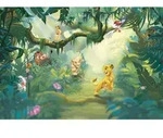 Disney Fototapete Der K&ouml;nig der L&ouml;wen, Gr&uuml;n, Mehrfarbig, Papier, Kinder, 368x254