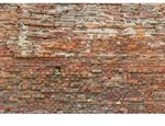 Komar Vliestapete Bricklane, Mehrfarbig, Papier, Steine, 368x248 cm, Made in Germany,
