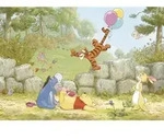 Disney Fototapete Winnie Pooh, Mehrfarbig, Papier, Kinder, 368x254 cm, Fsc, Made in