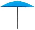 Gardenson Sonnenschirm, Blau, Schwarz, Textil, 255x250x255 cm, h&ouml;henverstellbar,