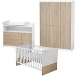 Roba Babyzimmer-Set, Mehrfarbig, Holzwerkstoff, 76x80x142 cm, Babym&ouml;bel,