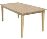 Gardenson Gartentisch, Braun, Holz, Akazie, Hartholz, rechteckig, eckig, 90x75x180