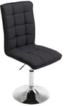 CLP Drehstuhl, Schwarz, Metall, 43x90x59 cm, Esszimmer, Barm&ouml;bel, Barhocker