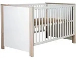 Roba Babybett, Wei&szlig;, Holzwerkstoff, Rechteckig, 70x140 cm, Hergestellt in Europa,
