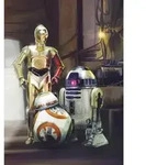 Star Wars Fototapete Star Wars, Mehrfarbig, Papier, 184x254 cm, Fsc, Made in Germany,