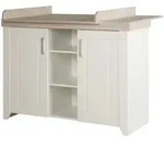 Roba Wickelkommode, Wei&szlig;, Holzwerkstoff, Rechteckig, 120x98x75 cm, Hergestellt in