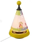 Sigikid Kindertischleuchte Rainbow Rabbit, Blau, Gelb, Kunststoff, G, 35 cm,...