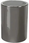 Kleine Wolke Kosmetikeimer Clap, Platin, Kunststoff, 5 L, 24.5 cm, Badaccessoires,